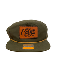 Wild Cargo - Forest Green/Gold Five Panel Hat