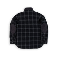 Farallon Wool Plaid Shirt - Black