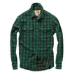 Mountain Flannel - Green/Blk Grid Plaid