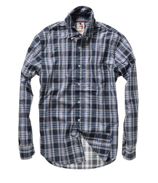 Broadcloth Plaid - Midnight/White