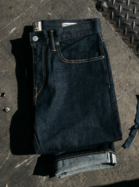 The Hammer Straight- Indigo One Wash 10.5oz Selvedge