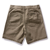 The Camp Short in Stone Chipped Canvas