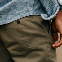 The Democratic Foundation Pant in Organic Smoked Olive