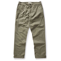 The Democratic Foundation Pant in Organic Smoked Olive