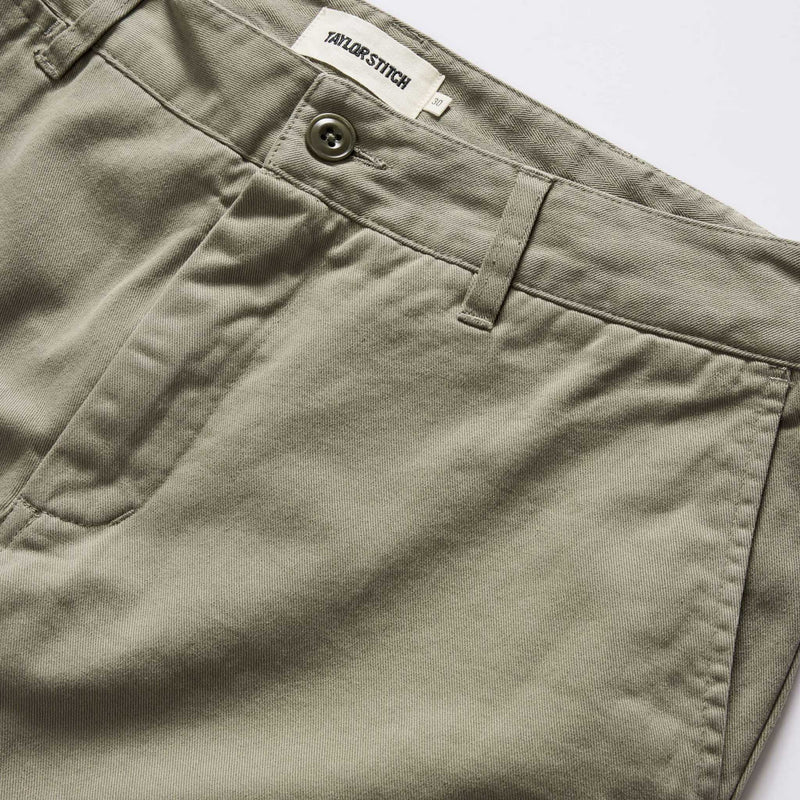 The Democratic Foundation Pant in Organic Smoked Olive