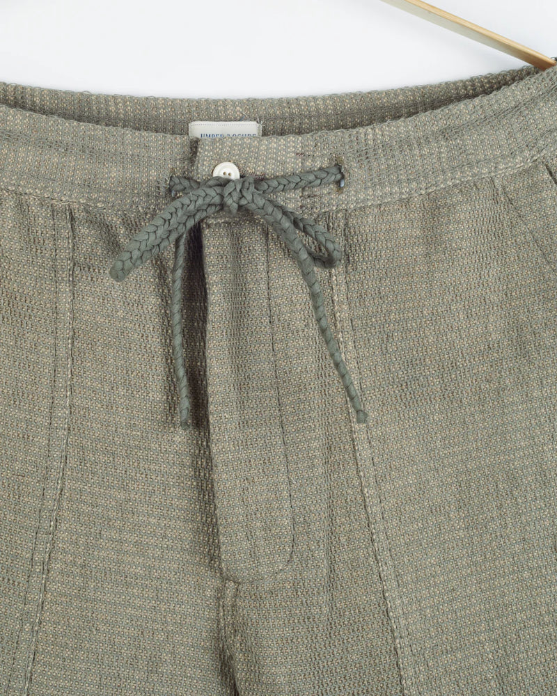 Dipak Utility Short in Lightweight Honeycomb Sage