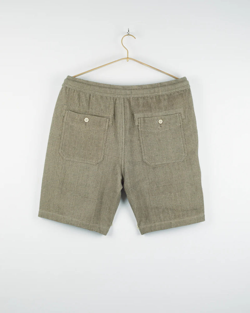 Dipak Utility Short in Lightweight Honeycomb Sage