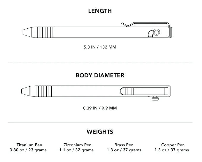 Bolt Action Pen