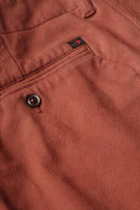 Moleskin Chino - Clay Red