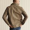 The Ojai Jacket in Organic Smoked Olive Foundation Twill