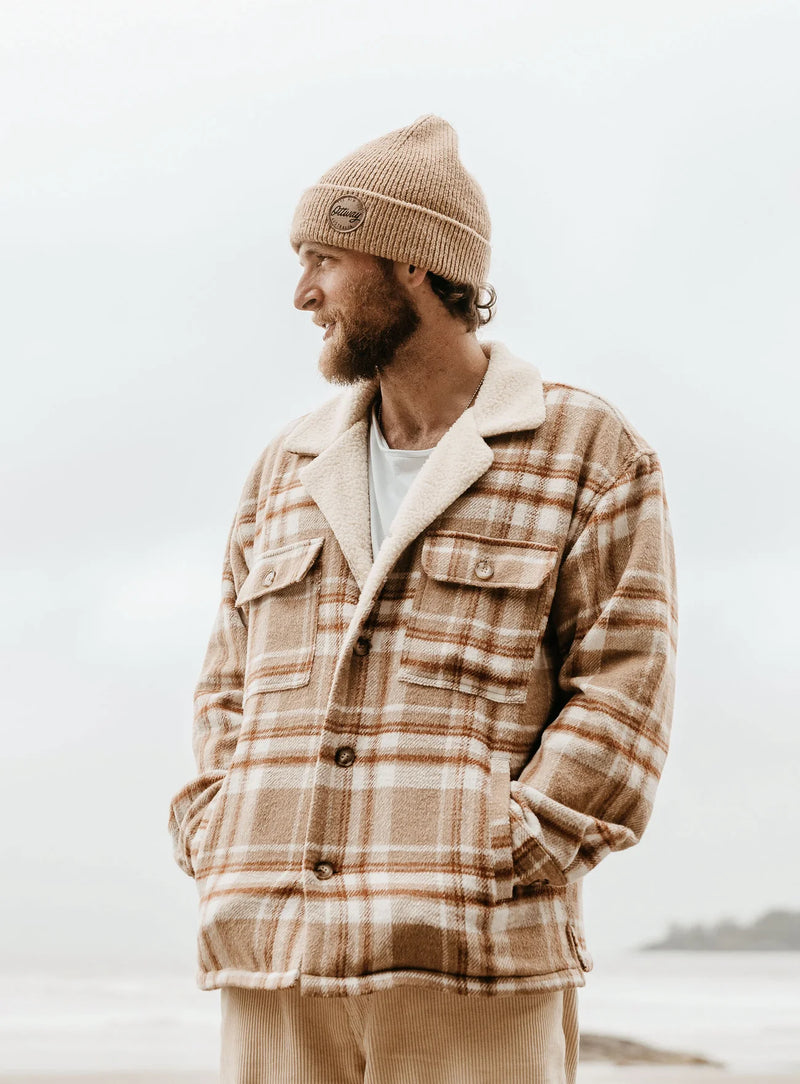 Parker - Brown Flannel Jacket