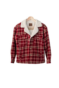 Rover - Burgundy Flannel Jacket