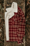 Rover - Burgundy Flannel Jacket