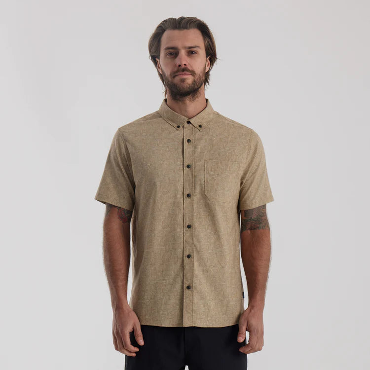 Scholar Stretch Shirt - Fern