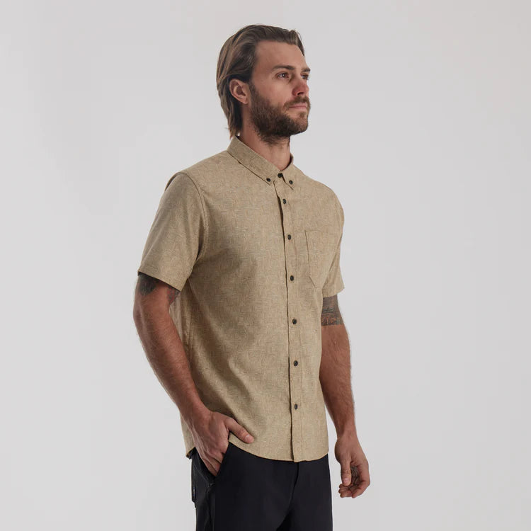 Scholar Stretch Shirt - Fern