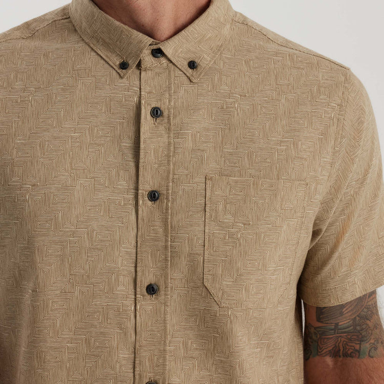 Scholar Stretch Shirt - Fern