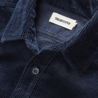 The Utility Shirt in Dark Navy Corduroy